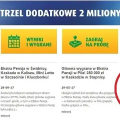 Ile wynosi najwyższa wygrana w loterii Kaskada? Zaskakujące kwoty!