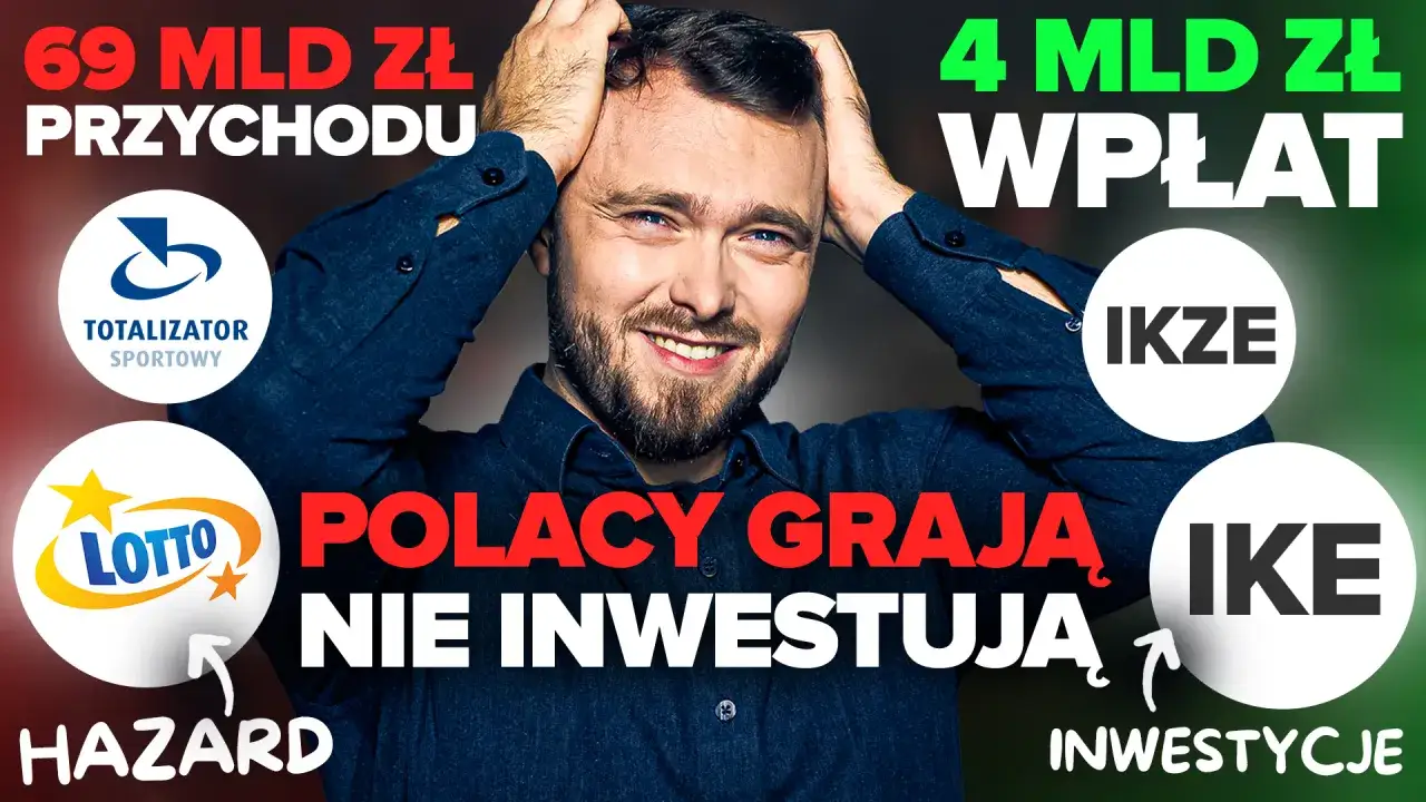 Kto naprawdę wygrywa w loteriach sms-owych? Polacy grają, nie inwestują. 69 mld zł przychodu, 4 mld zł wpłat. Hazard vs. inwestycje.