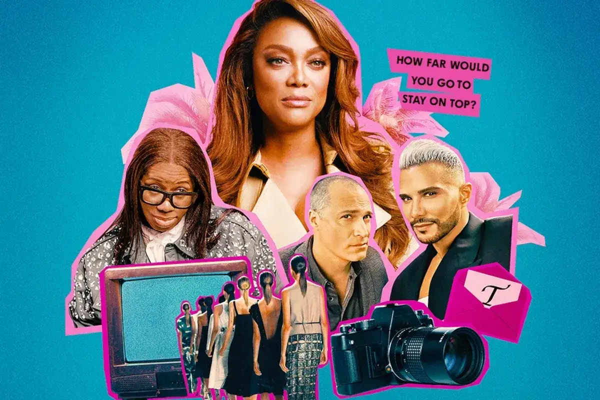 Kto wybiera stroje dla prowadzącego i dlaczego budzą one takie kontrowersje? Tyra Banks i jej zespół w kolażu z modowymi elementami.