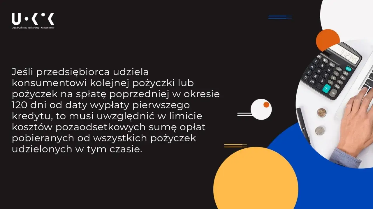 UOKiK wyjaśnia, dlaczego gwiazdy show-biznesu przestały reklamować szybkie pożyczki z loteriami. Kalkulator i monety symbolizują finanse.