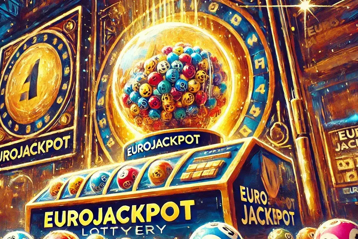 Złote kule lotto w maszynie losującej Eurojackpot. Czy można ubezpieczyć się od utraty zwycięskiego kuponu Eurojackpot?
