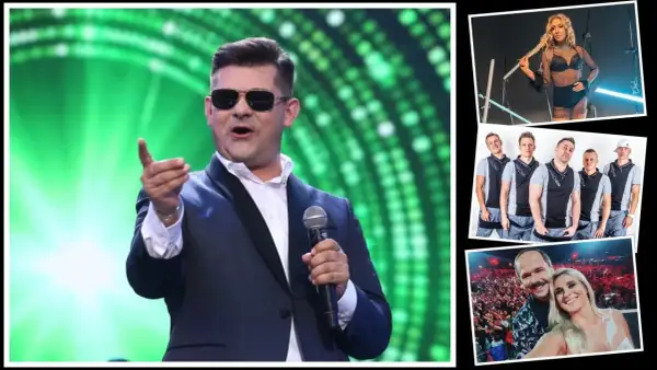 Gwiazdy disco polo, jak ten wokalista, często chwalą się wygranymi w zdrapkach, bo to symbol sukcesu i łatwego zarobku.