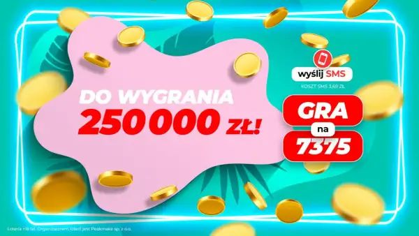 Do wygrania 250 000 zł! Czy zwycięzcy nagród w loteriach pożyczkowych są pokazywani w mediach z imienia i nazwiska? Graj na 7375.