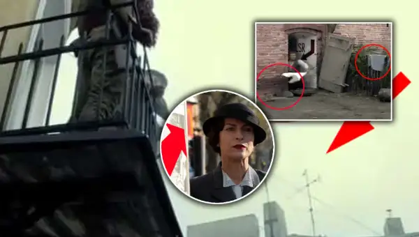 Najdziwniejsze wpadki na planie, których nigdy nie wyemitowano w telewizji. Kobieta w kapeluszu i zakulisowe sceny z planu filmowego.